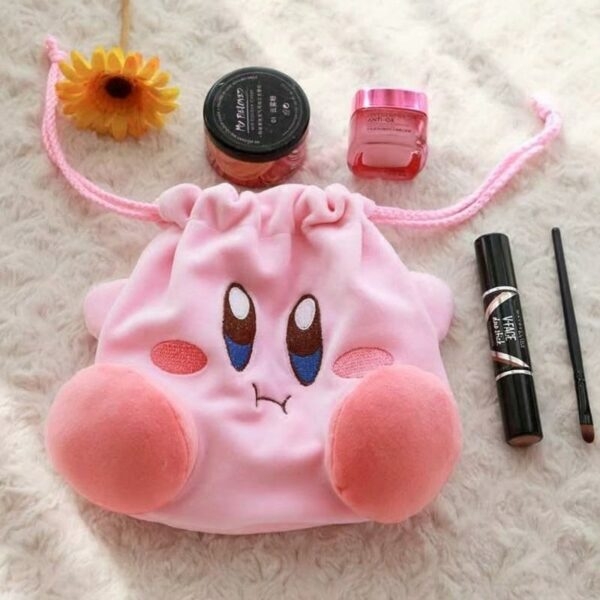 Kawaii Kirby Drawstring Bag Kirby kawaii