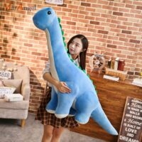 Kawaii красочные гигантские плюшевые игрушки динозавров Динозавр каваи