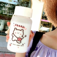 Botella de agua Kawaii Escolar Infantil 500ml lindo kawaii