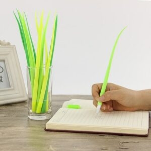 Zestaw 6 długopisów do trawy Blade Leaf Kawaii