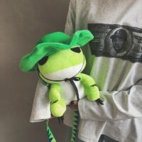 Urocza pluszowa torba na ramię w kształcie żaby Kawaii żaba