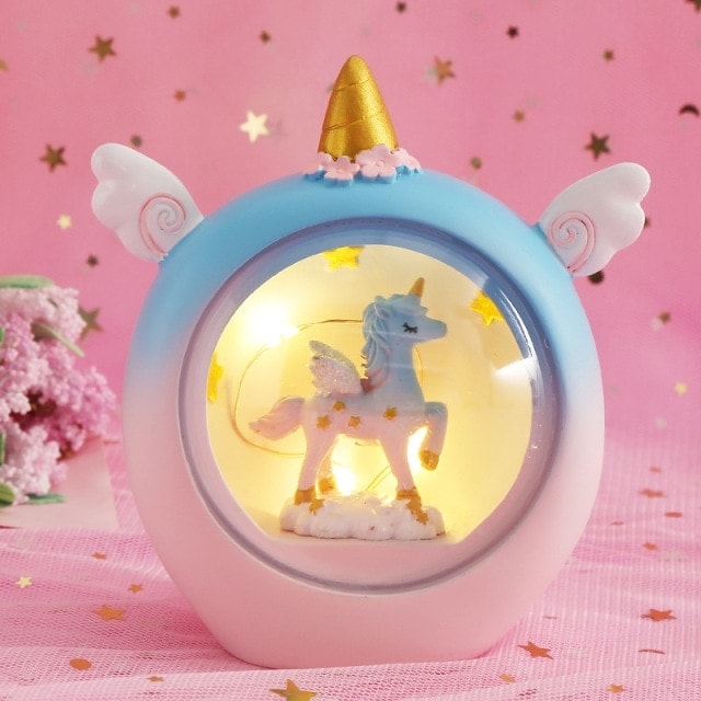 Kawaii Unicorn LED-ljus