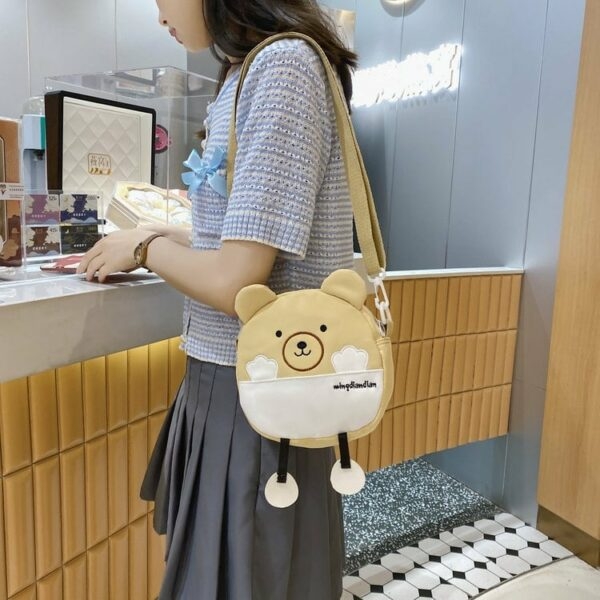 Mini borsa a tracolla con orsetto carino orso kawaii