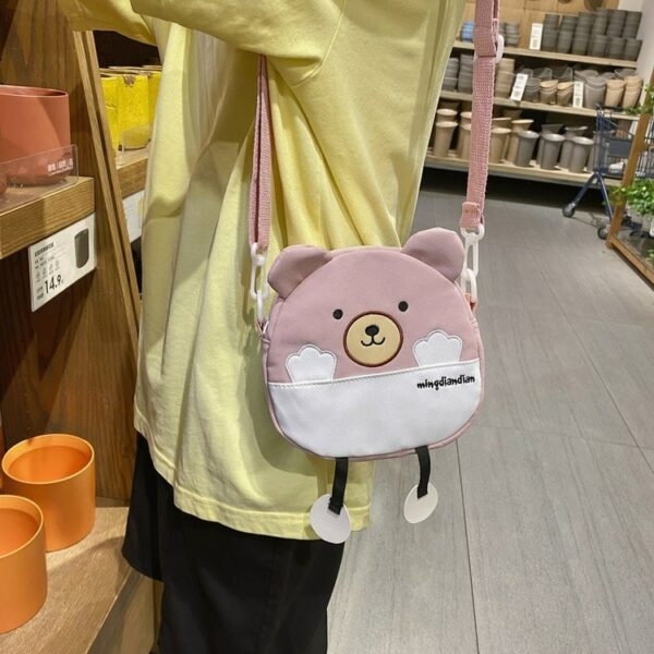 Mini borsa a tracolla con orsetto carino orso kawaii