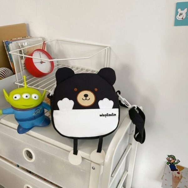 Mini torebka na ramię ze słodkim misiem niedźwiedź kawaii