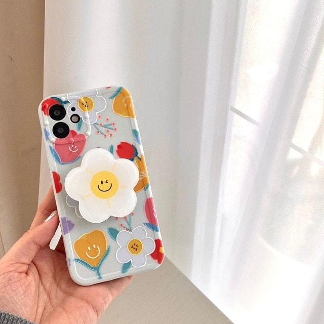 Linda capa de flor de verão para iPhone