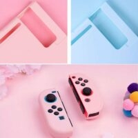 Pastellfarbene Switch-Schutzhülle Spiel kawaii