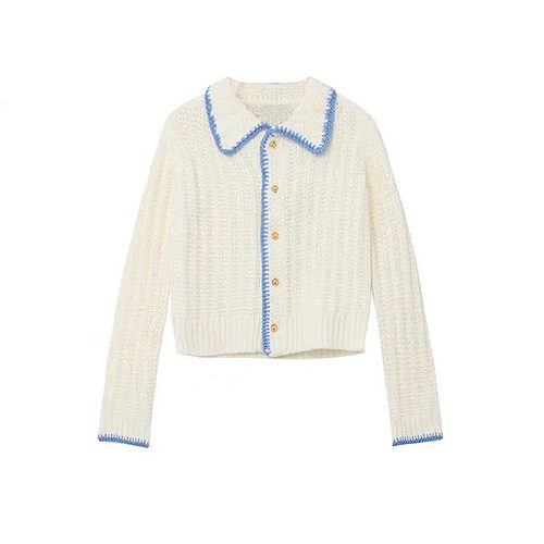 French Short Cardigan Sweaters - Kawaii Fashion Shop | Cute Asian ...