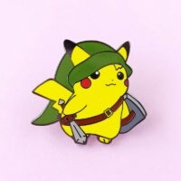 Broche de dibujos animados Kawaii Pikachu dibujos animados kawaii