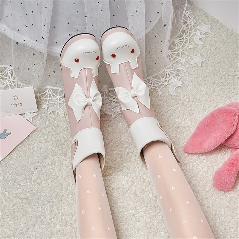 Winged Bunny Booties