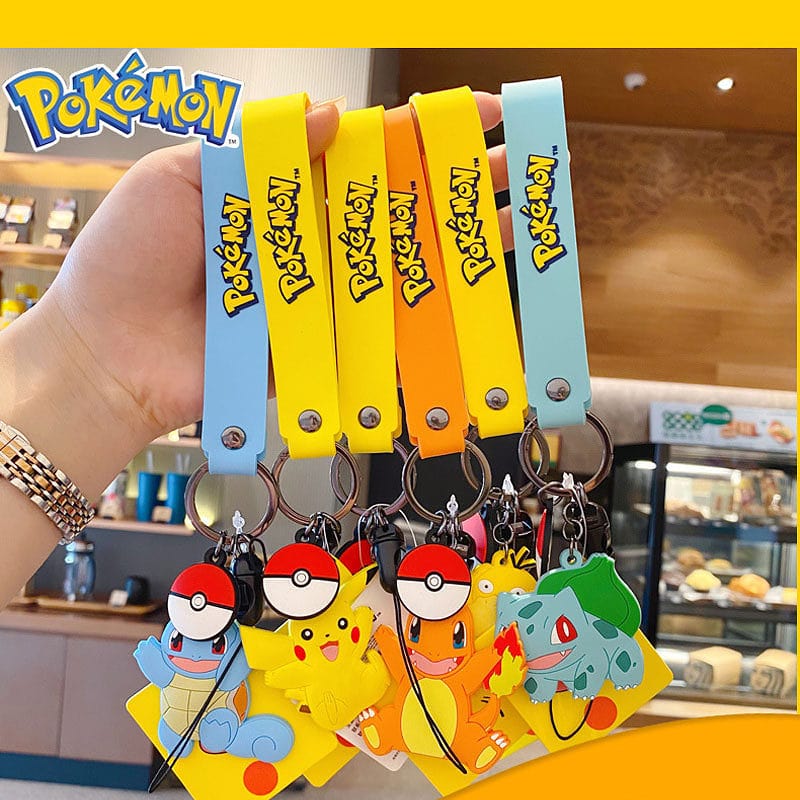 Pokemon Pikachu Figuren Mode Cartoon Schlüsselanhänger Pendantoys Puppen  Geburtstagsgeschenk