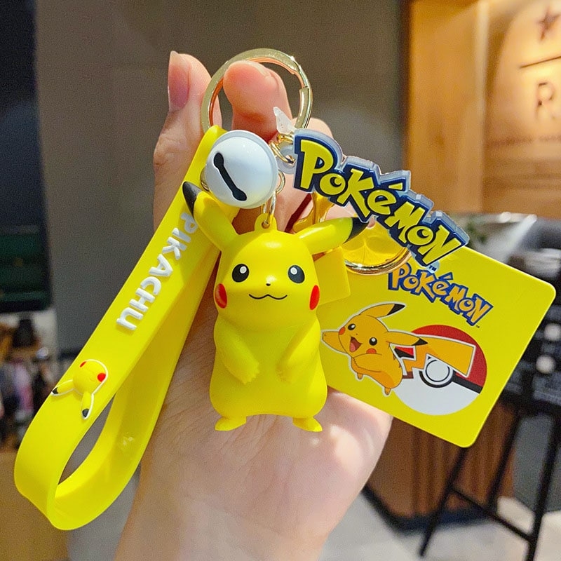 Pokemon Keychain Pikachu Schlüsselring Psyduck Pokémon