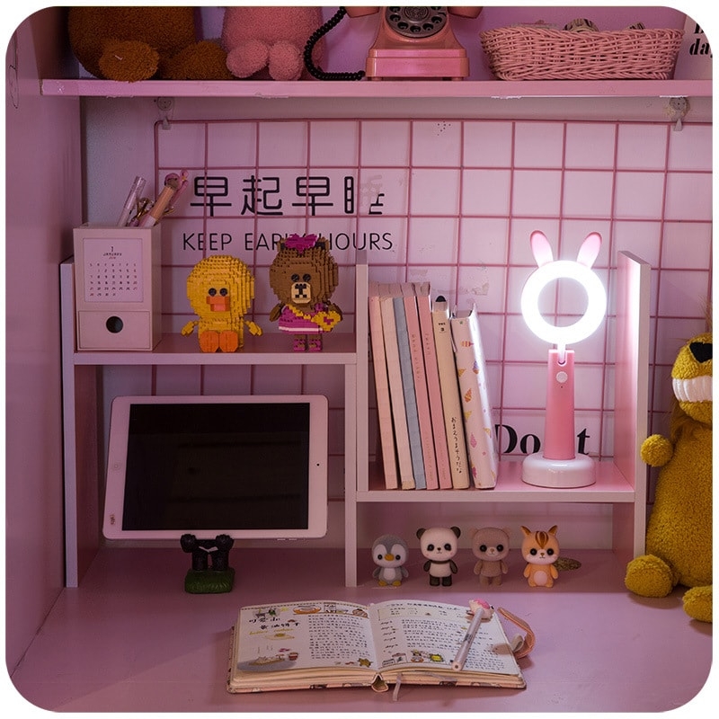 Sweet Pink Irregular Desk Organizer - Kawaii Fashion Shop  Cute Asian  Japanese Harajuku Cute Kawaii Fashion Clothing