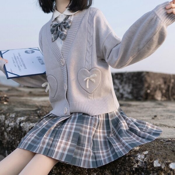 Maglione dell'uniforme scolastica della gioventù Kawaii Kawaii giapponese
