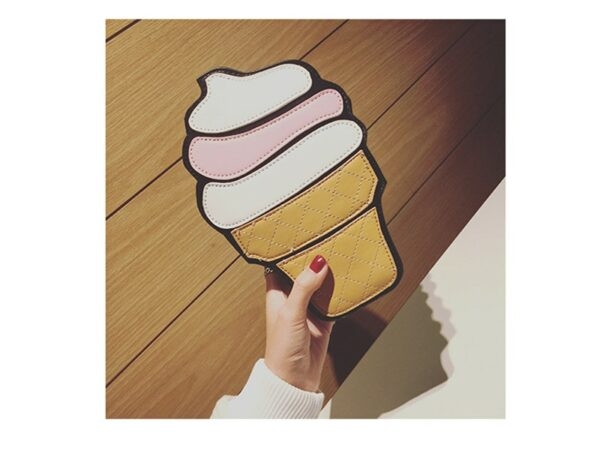 귀여운 아이스크림 가방 만화 귀엽다