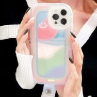 Aurora Rainbow iPhone-Hülle Ins kawaii