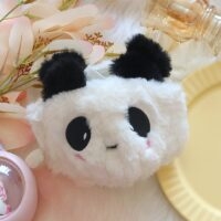 Set di biancheria intima con panda fuzzy Kawaii carino
