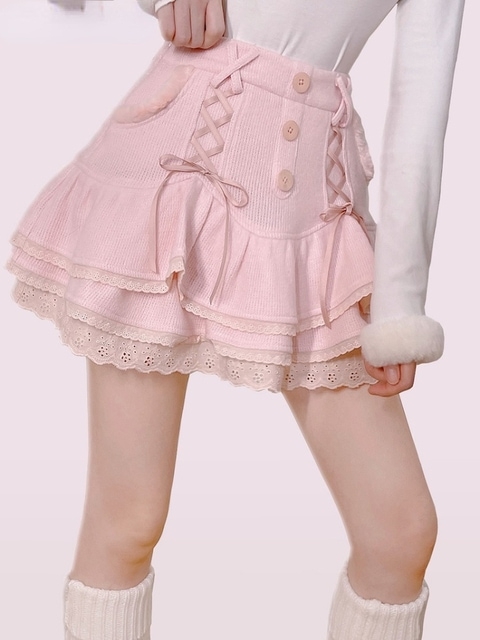 Pink Dollette Skirt