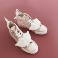 Chaussures en toile roses Cardcaptor Sakura Wings Cosplay kawaii