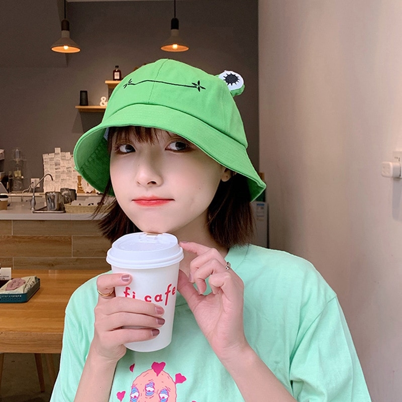 Kawaii Froggy Bucket Hat
