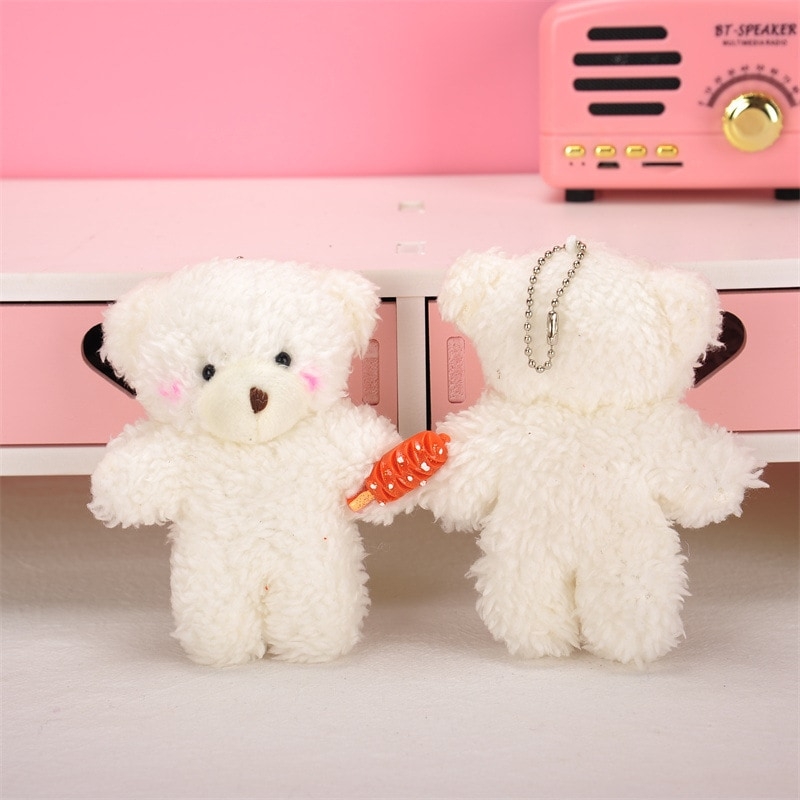 Kawaii Bunny Phone Charm Cute Pastel Pink Keychain Kawaii 