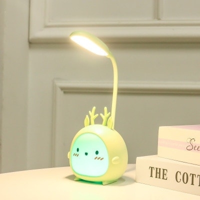 Lámpara de mesa LED Kawaii Ciervo