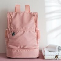 Розовый фитнес-рюкзак с отделением для обуви Фитнес-рюкзак каваи