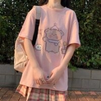 Magliette Kawaii Japan con orsetti carini orso kawaii