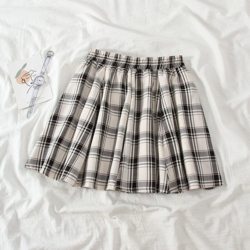 Minifaldas a cuadros Kawaii Soft Girl