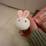 Een zak met Japanse Kawaii Bunny-poppen