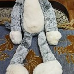 Pluszowa zabawka dla kota Kawaii z długimi nogami