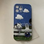 Cute Cow Rabbit Cloud iPhone Case