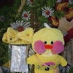 Kawaii Cafe Mimi canard en peluche 30 cm