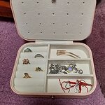 صندوق تخزين إكسسوارات مجوهرات Kawaii