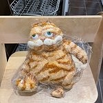 Kawaii Fat Angry Cat morbido peluche