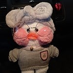 Kawaii Cafe Mimi Duck Plush Toy 30CM
