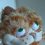 Kawaii Fat Angry Cat Soft Plush Toy