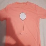 Camisetas estampadas rosa Harajuku
