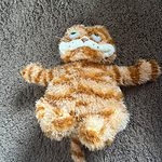 Brinquedo de pelúcia macio Kawaii Fat Angry Cat