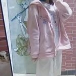 Kawaii Soft Girl Sweet Pink Sudaderas con capucha