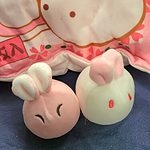 En påse med japanska Kawaii Bunny Dolls
