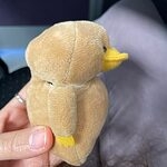 Cute Cartoon Plush Duck AirPods Case