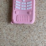 Etui na iPhone'a Kawaii Retro w różowe serce