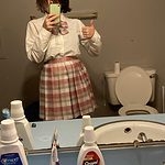 Kawaii High Waist Country Pleat Skirt