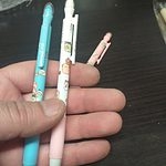Söt mekanisk penna med suddgummi 3 st