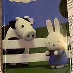 かわいい牛うさぎの雲 iPhone ケース