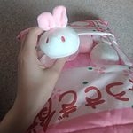 日本のかわいいバニー人形のバッグ