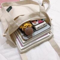Multi-purpose Wide-length Tote Bag School Backpack kawaii