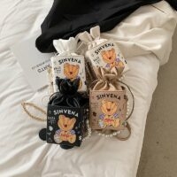 Kawaii Bear Theme Crossbody Bag Crossbody-väska kawaii