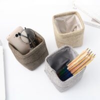 Kreativer einfacher Mini-Stifthalter aus Stoff Kreatives Kawaii